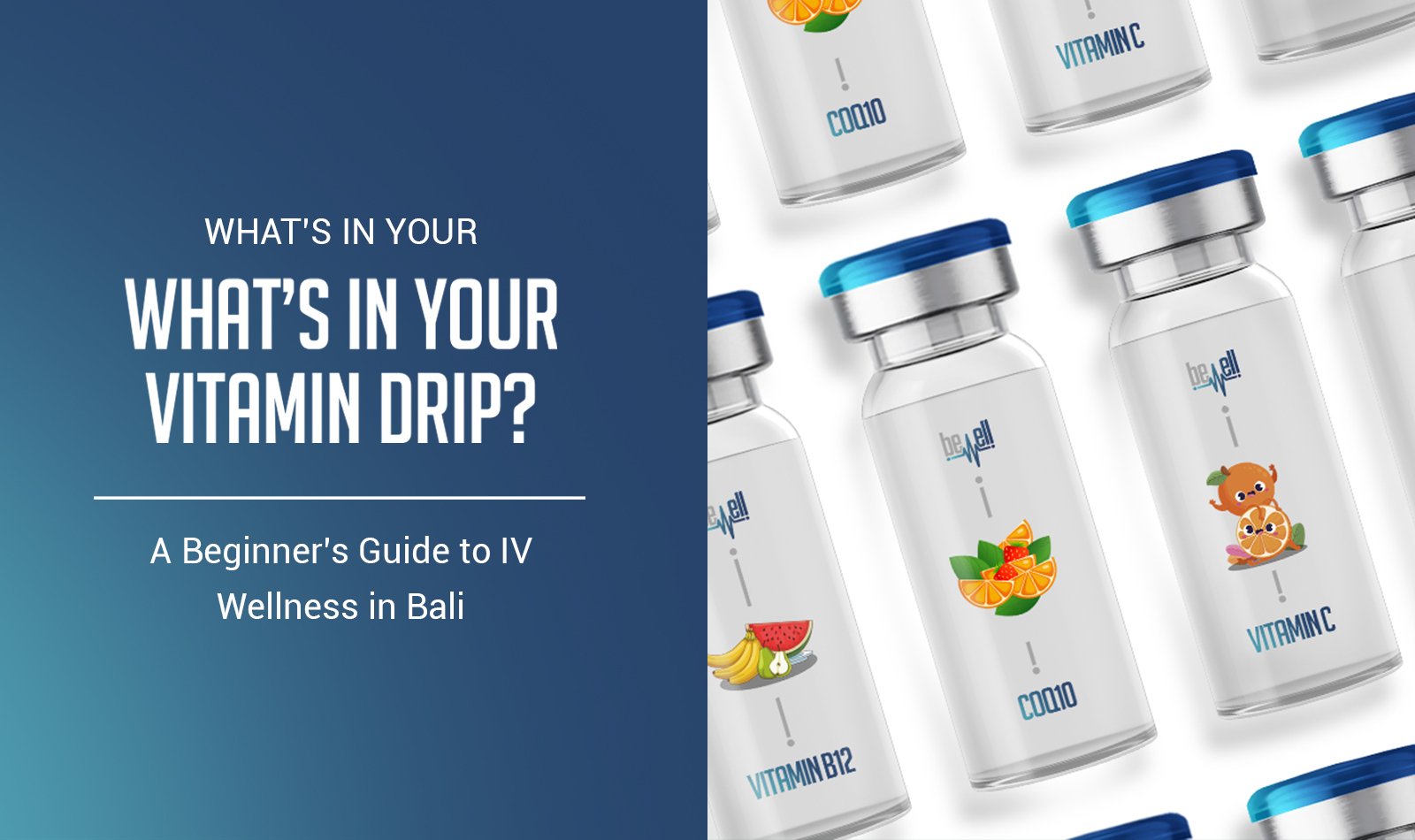 What’s in Your Vitamin Drip? A Beginner’s Guide to IV Wellness in Bali